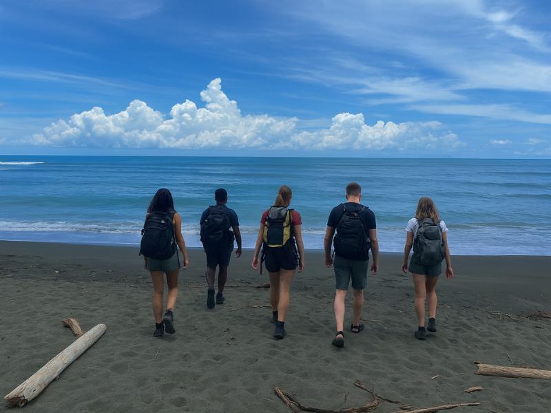 our team in Corcovado National Park
